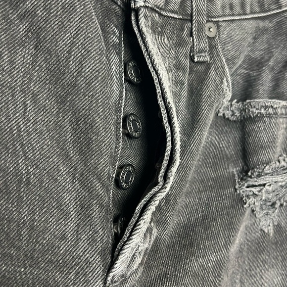 AGOLDE Jamie High Rise Jeans Compass Wash Distressed - Picture 7 of 11